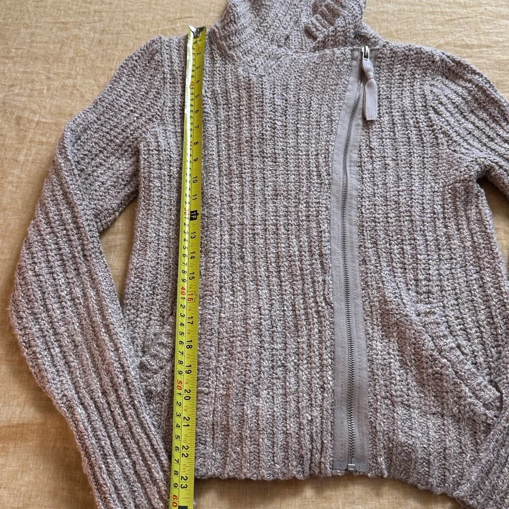 Free people moto jacket sweater - Picture 3 of 16